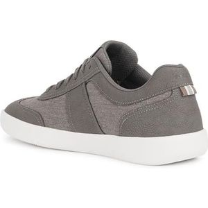 Geox U RIETI A Sneakers voor heren, grijs, 44 EU, grijs, 44 EU