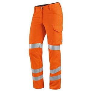 BP 2018 845 werkbroek voor dames 50% katoen, 50% polyester Warnorange, maat 40n