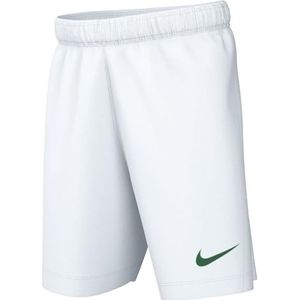 Nike Uniseks-Kind Shorts Y Nk Df Park Ii Shorts Nb K, Wit/Grenengroen, BV6865-102, S