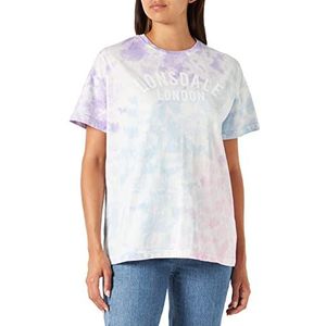 Lonsdale Kildonan T-shirt voor dames, veelkleurig/wit, S