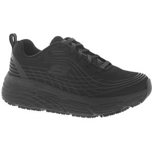 Skechers Max Cushioning Elite SR Werkschoen voor dames, Zwart, 36.5 EU