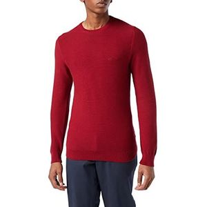 MUSTANG Heren Emil C Basic Pullover, rhubarb 7194, 6XL