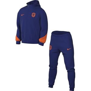 Nike Heren trainingspak Netherlands Dri-Fit Strike Hd Trk Suit K, Deep Royal Blue/Safety Orange, FJ2353-455, M