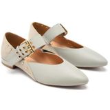 GIOSEPPO - Grantham - Platte Dames Schoenen - Grijs