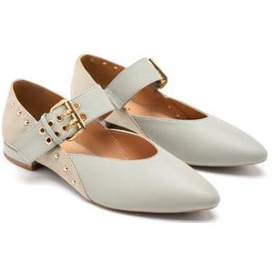 GIOSEPPO - Grantham - Platte Dames Schoenen - Grijs