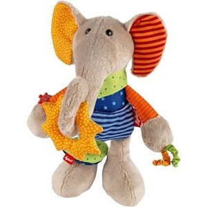 SIGIKID 40863 actieve olifant baby Activity PlayQ meisjes en jongens babyspeelgoed aanbevolen vanaf 3 maanden meerkleurig
