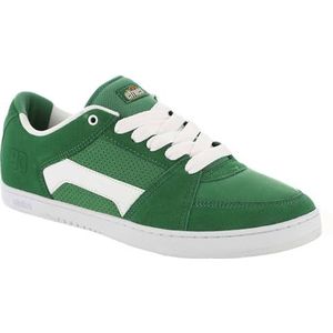 Etnies Heren MC Rap LO Skate Schoen, Groen/Wit, 4 UK, Groen Wit, 37 EU