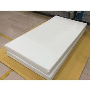 Sweetnight Topper 100x200cm, matras topper visco-elastische matrasoplegger gelschuim matrastopper 100x200, gel memory foam topper, met afneembare en wasbare overtrek, 5 cm hoogte, wit
