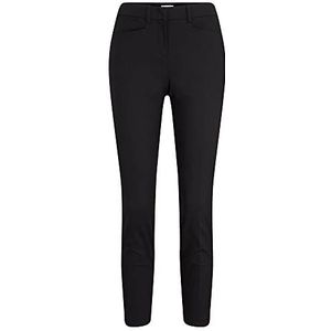 TOM TAILOR Dames Mia Slim Fit chinobroek 1034544, 14482 - Deep Black, 38W / 28L