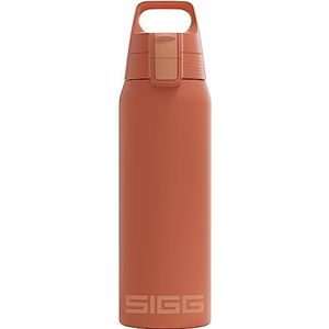SIGG - Geïsoleerde waterfles - Shield Therm One Eco Red - Geschikt voor koolzuurhoudende dranken - Lekvrij - Vaatwasmachinebestendig - BPA vrij - 90%