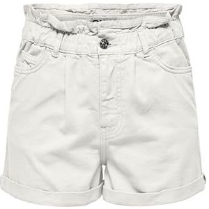 ONLY - ONLNEW CUBA - Bandplooi Jeans - Wit