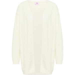 OCY Dames gebreide jas 12419505-OC01, wolwit, XS/S, wolwit, XS/S