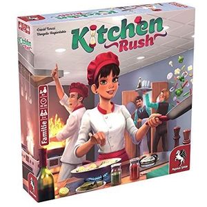 Pegasus Spiele 51223G,Kitchen Rush *Empfohlen Spiel des Jahres 2020*