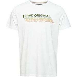 Blend T-shirt voor heren, 110602/Sneeuwwit, S