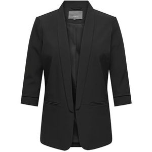 ONLY CARMAKOMA dames jasblazer, zwart, 50/Grote Maten