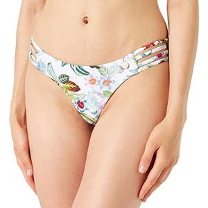 Sylvie Flirty Swimwear Bikinibroek voor dames Bianka, Meerkleurig (Flower Print 8888), 40