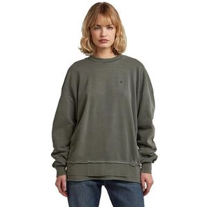 G-star - Puckering Sweatshirt - Cropped - Relaxte Pasvorm - Zwart