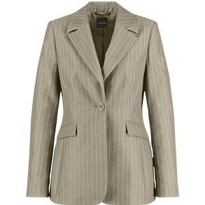 TAIFUN Blazer met lange mouwen, New Sage patroon, 34