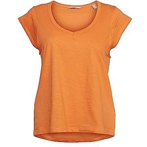 ESPRIT Dames 053EE1K322 T-shirt, 820/oranje, M, 820/oranje, M