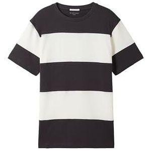 TOM TAILOR T-shirt voor jongens, 29476 - Coal Grey, 152 cm