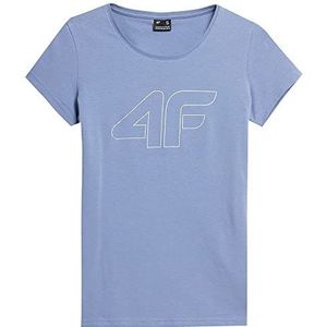 4F t-shirt dames, Denim, XXL