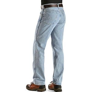 Wrangler Rugged Wear Classic Fit Jeans Wear/Wear/Jeans/Chic/Chic GED Wear Jeans Classic Fit - Recht - Heren Indigo voor het wassen van blush., 32W / 31L, Indigo voor het wassen van roodheid., 32W /