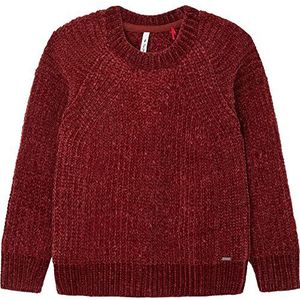 Pepe Jeans Xamira meisjes gebreide kleding, Rood (rood verbrand), 10 Jaar