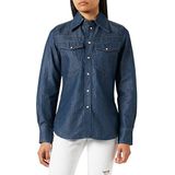 G-STAR Raw 70's Slim Denim overhemd voor dames, blauw (Raw Denim D22916-d303-001), M