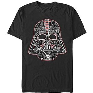 Star Wars: Classic - Sugar Skull Vader Unisex Crew neck T-Shirt Black L
