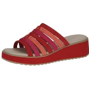 Caprice - 9-27201-44 - Muiltjes - Zwart - Leren Bovenwerk - G-breedte