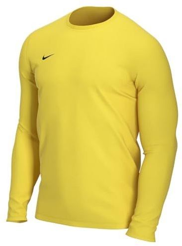 Nike - M Nk Dry Park VII JSY Ls - T-shirt - Giallo_Grigio_Nero - Heren