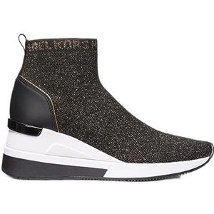 Michael Kors Skyler Bootie, dameslaarzen, Zwart Brons, 41 EU