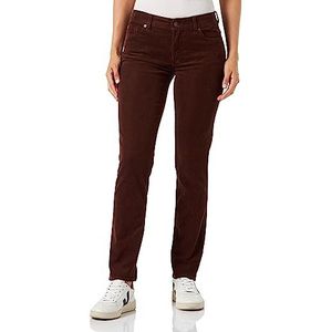 7 For All Mankind Roxanne Corduroy Chicory Coffee, bruin