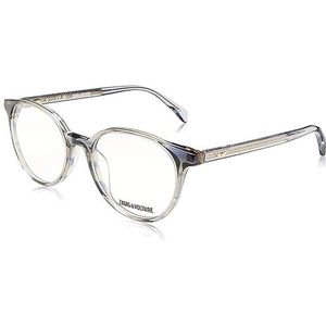 Zadig & Voltaire Damesbril, Gestreept blauw/grijs, 50