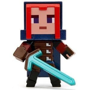 Jada Toys - Minecraft figuur van metaal, golf 2, popcultuur verzamelfiguur, willekeurige selectie uit: Hero, Villager, Piglin Grunter, Piglin Runt, voor gamers en verzamelaars vanaf 8 jaar, elk 6,5 cm