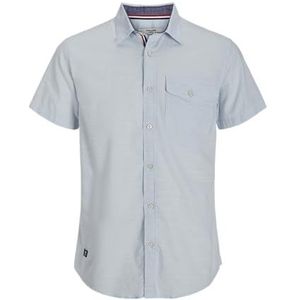 Jprblamarshall Detail S/S Shirt Smu, Chambray Blue, M
