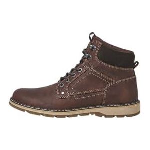 JACK & JONES Heren Jfwstratford Pu Boot Laarzen, Brown Stone, 45 EU