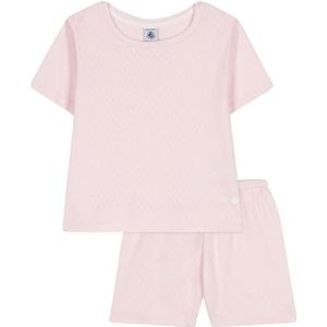 Petit Bateau Pyjacourt voor meisjes en jongens, Roze, 10 Jaar