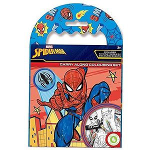 Ig Design Spiderman Carry Along Kleurset, Veelkleurig