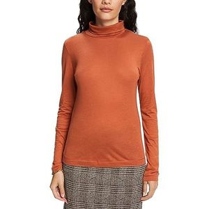 ESPRIT T-shirt voor dames, 805/terracotta., S