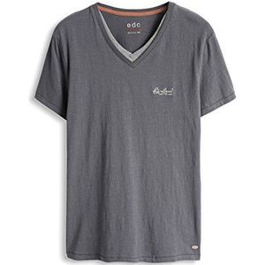 edc by ESPRIT heren t-shirt 2 in 1 look - slim fit