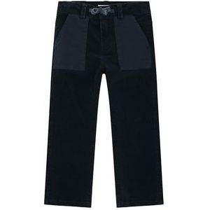 Steiff Corduroy broek EU maat 92 Steiff Navy, kinderbroek van corduroy voor elke gelegenheid, losse comfortabele pasvorm, wasmachinebestendig, Steiff Navy, 92