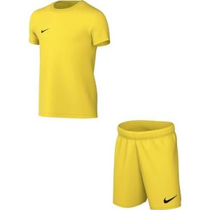 Nike - Dri-FIT Park 20 - Tenue Junior - Geel - Set met Shirt Short en Sokken