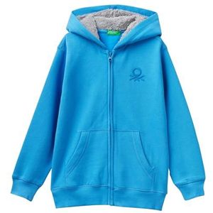 United Colors of Benetton Gebreide trui voor kinderen en jongens, Lichtblauw 16F, 170
