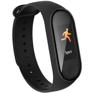 Umbro Bluetooth Smart Watch – Sporthorloge – HR Smartwatch en lichaamstemperatuursensor – Dames Smart Watch Touchscreen 0,96 inch, normaal, zwart, Normal, Modern