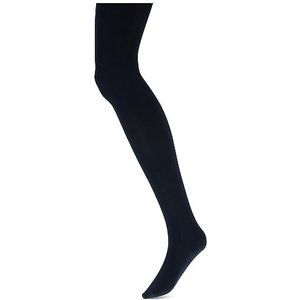 KUNERT Dames panty 383800 SENSUAL COTTON, gebreide broek, 48/50, marine, blauw, zacht en huidvriendelijk katoen, drukvrije comfortabele tailleband, warm, comfortabel, marineblauw