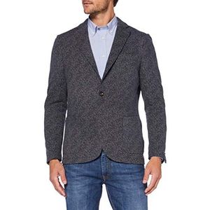 camel active Heren 444755/2569 Blazer, Blauw (Navy 40), 58