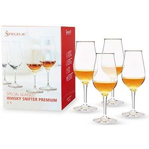 Spiegelau Special Glasses - Whiskyglas - Snifter Premium - 280 ml - set 4 stuks