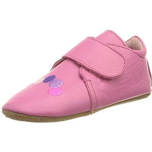 Däumling Laeta baby-meisjes huisschoen, biologisch nappa roze, 22 EU