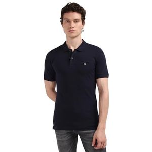 Calvin Klein Jeans Slim Fit poloshirt voor heren, Blauw (avondlucht), XXS